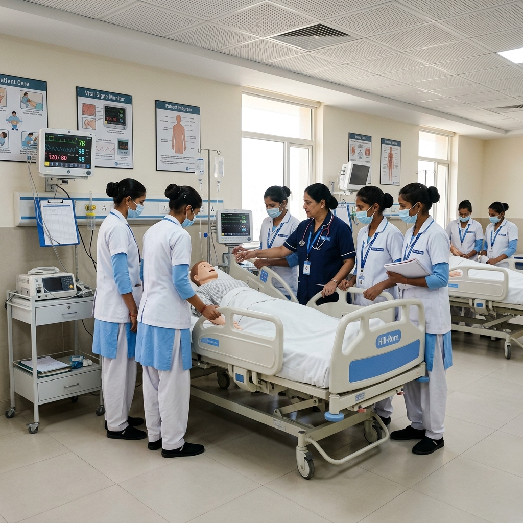 Nursing Course (General) Training Course at Krit Cyber Tech
